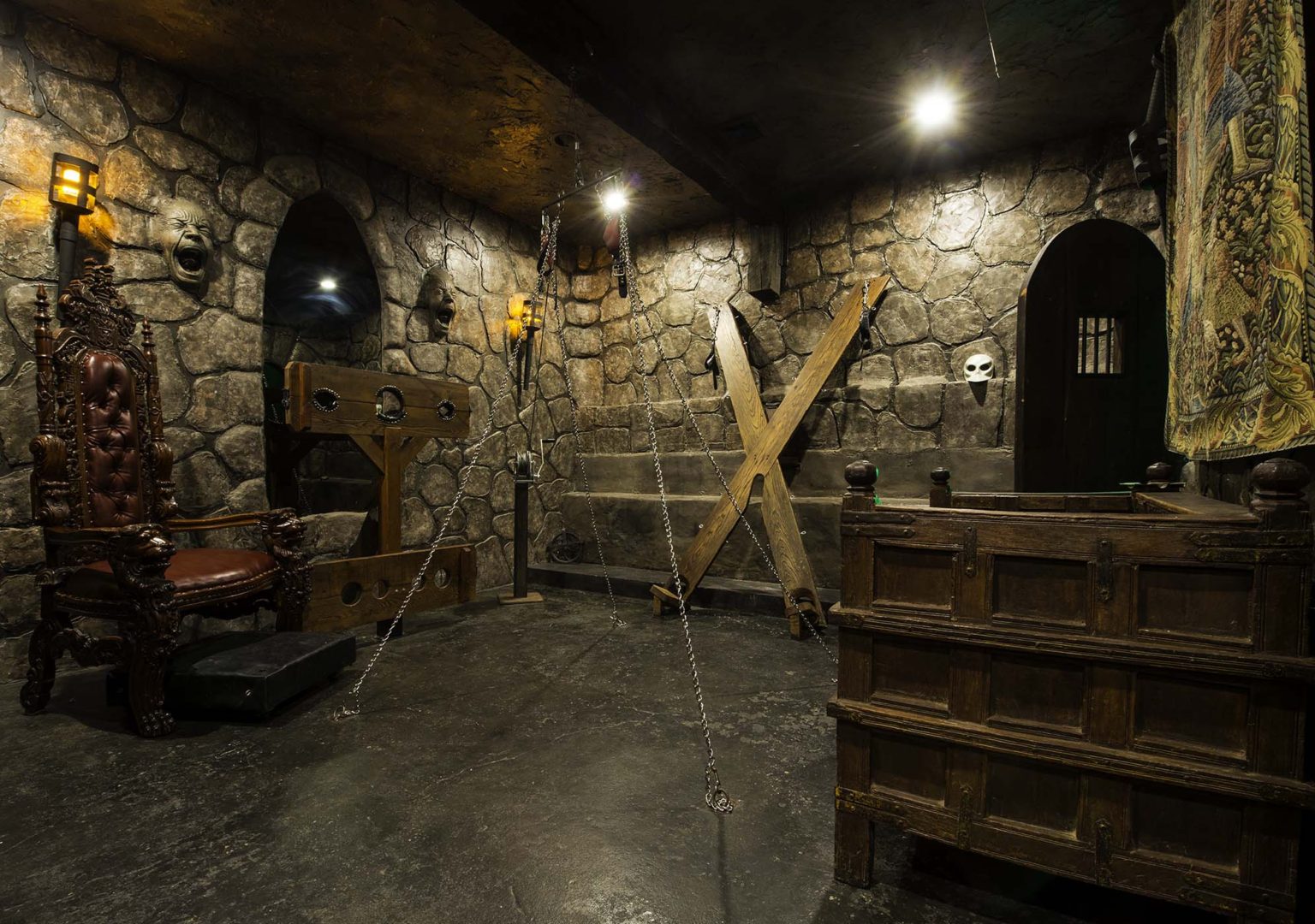 Rooms at Pandora's Box Dungeon NY Pandora's Box Dungeon NY